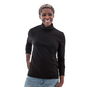Old Ranch Brands Women's Mariela Organic Turtleneck - 1 of 4