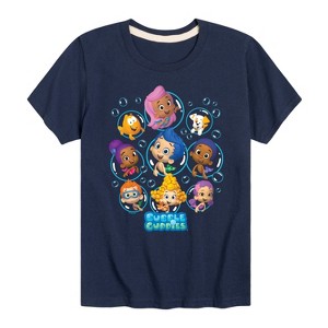 Boys' - Nickelodeon - Bubble Guppies Grid Short Sleeve Graphic T-Shirt - 1 of 4