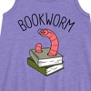 Girls' - Instant Message - Bookworm Graphic Sleeveless Aline Dress - 2 of 4