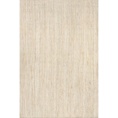 Nuloom Hand Woven Farmhouse Jute Indoor Area Rug