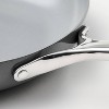 12" Nonstick Ceramic Coated Aluminum Frypan with Cover - Figmint™ - 4 of 4
