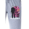 Halloween II Womens' Film Movie Logo Michael Myers Sleep Pajama Pants Grey - image 2 of 3