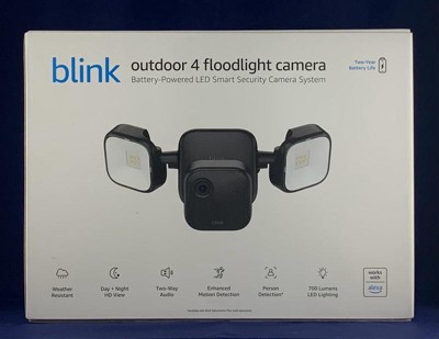 Blink Outdoor Camera and Floodlightw/ Voucher 