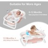 Napei Collapsible Baby Bathtub for Infants and Toddlers with Bath Net and Thermometer - 4 of 4