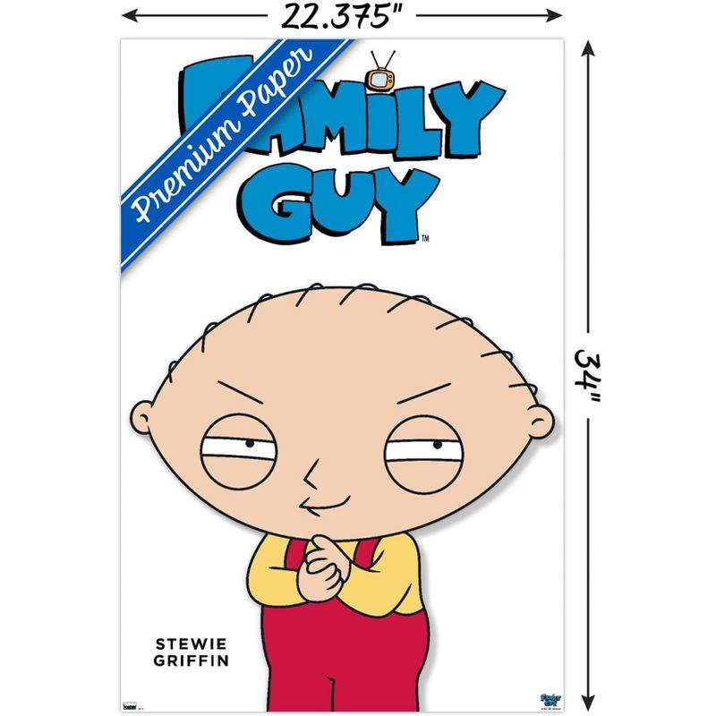 Trends International Family Guy - Stewie Feature Series Unframed Wall Poster Prints, 3 of 7