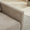 30.7" Chenille Square Swivel Chair with Removable Cushion - 2 of 4