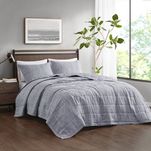 Beautyrest 3pc Full/queen Guthrie Striated Cationic Dyed Oversized ...