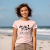 Simply Sage Market Women's Beach Vibes Trees Short Sleeve Graphic Tee - 2 of 3