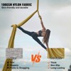 VEVOR Aerial Yoga Hammock & Swing, 4.4 Yards, Aerial Yoga Starter Kit with 100gsm Nylon Fabric, Full Rigging Hardware & Easy Set-up Guide - 3 of 4