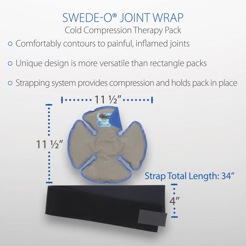 Swede-O Joint Wrap Cold Compression Therapy Pack, 5 of 10