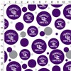 University of Evansville Purple Aces Logo Gift Wrap Wrapping Paper Roll 30x72 - 2 of 4