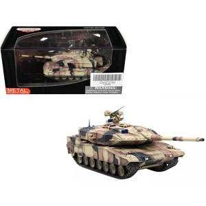Leopard 2 A7+ Main Battle Tank "Desert Camouflage" German Army "Armor Premium" Series 1/72 Diecast Model by Panzerkampf - 1 of 4