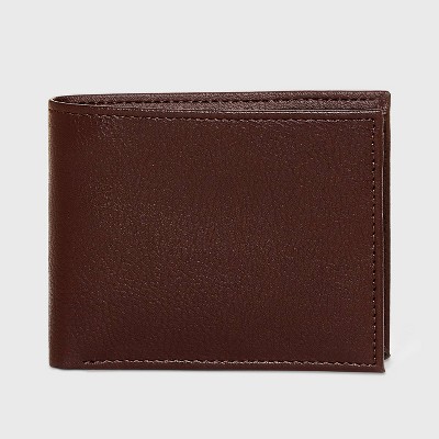 Men&#39;s RFID Bifold Wallet - Goodfellow &#38; Co&#8482; Black