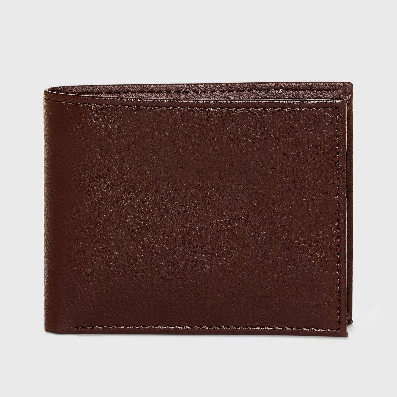 Men&#39;s RFID Bifold Wallet - Goodfellow &#38; Co&#8482; Black, 1 of 7