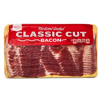 Hardwood Smoked Classic Cut Bacon - 16oz - Market Pantry&#8482;