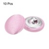 Unique Bargains Round Fabric Cloth Covered Sewing Buttons for Suits Dress 10 Pcs - 3 of 4