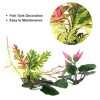 Unique Bargains Aquarium Plants Decoration Artificial Aquatic Plant Green 5.91" 1 Pcs - image 3 of 4