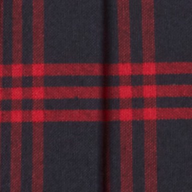 navy red plaid