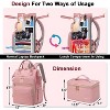 Paaaawaters Lunch Backpack For Women,15.6 Inch Laptop Backpacks For Womens Back pack, Travel Backpacks - 4 of 4