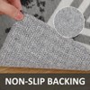 Washable Rugs 5x7 Area Rug for Living Room Non Slip Geometric Modern Rug Soft Bedroom Rug Farmhouse Modern Throw Rugs - 4 of 4