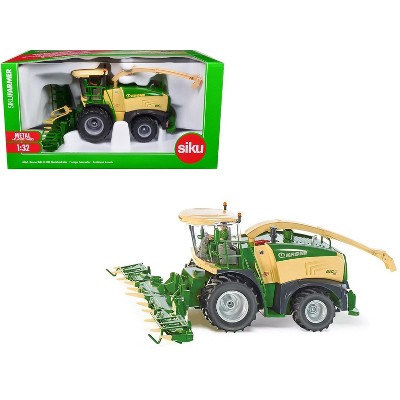 Krone BiG X 580 Forage Harvester Green and Beige 1/32 Diecast Model by Siku