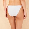 Women's Embroidered Cherry Low-Rise Cheeky Side-Tie Bikini Bottom - Wild Fable™ White/Red - 2 of 4
