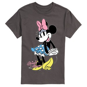 Men's - Disney - Minnie Mouse Pose- Men's Short Sleeve Graphic T-Shirt Short Sleeve Graphic T-Shirt - 1 of 4