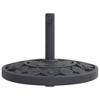 vidaXL Parasol Base Black PE and concrete 19.8 lbs Parasol Base - 4 of 4