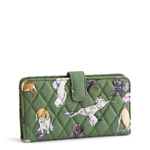 Vera Bradley Women's Outlet Cotton Medium Essential Tab Wallet - 1 of 3