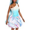 Barbie Unicorn Doll with Blue Fantasy Hair, Ombre Outfit & Themed Accessories - 3 of 4
