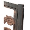 Evergreen Metal Fern Bench - 4 of 4