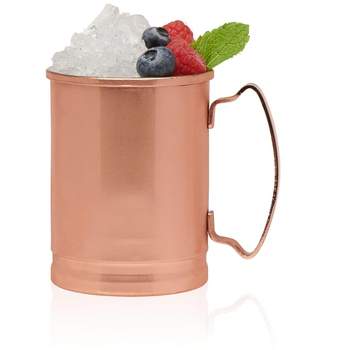 Libbey Moscow Mule Copper Mugs, 14-ounce, Set of 4