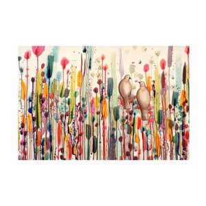 Trademark Fine Art -Sylvie Demers 'L'un Pour L'autre' Canvas Art - 1 of 4