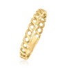Ross-Simons 10kt Yellow Gold Curb-Link Ring - 2 of 4