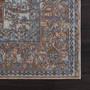 Hauteloom Aila Traditional Design Washable Rug - 1 of 4