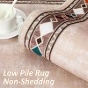 Acekool 5x7 Washable Rug – Modern Geometric Indoor Carpet, Non-Slip Ultra-Thin Floor Mat for Living Room & Bedroom - 2 of 4
