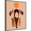 Amanti Art W.o.m.e.n by Carelle N'guessan. Framed Canvas Wall Art - 3 of 4