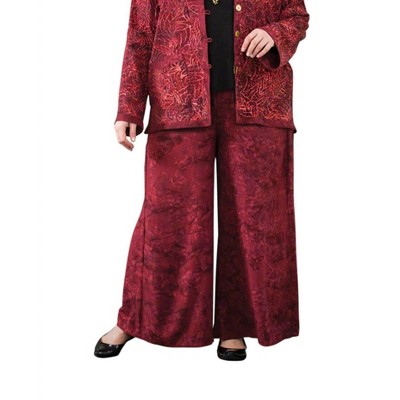Women's Maggie Palazzo Pants - Plus - On The Plus Side