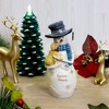 Pavilion Gift Company - Furever Friends - 6" Snowman Holding Puppy - Decorative Objects - 3 of 4