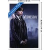 Trends International Wednesday: Season 2 (2025) - Wednesday & Thing One Sheet Framed Wall Poster Prints - 3 of 4