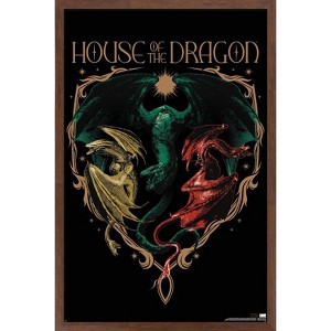 Trends International House of the Dragon: Season 2 - Dragons Framed Wall Poster Prints - 1 of 4