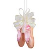 Northlight 3" Pink Ballerina Slippers Glass Christmas Ornament - 4 of 4
