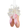 Northlight 3" Pink Ballerina Slippers Glass Christmas Ornament - image 4 of 4