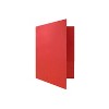 JAM Paper Two-Pocket Textured Linen Business Folders Assorted Colors 386LASSRT - 4 of 4