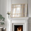 Dovelina Rectangle Metal Windowpane Mirror Decorative Wall Mirror Large Hanging Mirror - 4 of 4