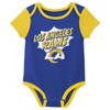 NFL Los Angeles Rams Infant Boys' 3pk Bodysuit - image 4 of 4