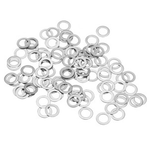 Unique Bargains 304 Stainless Steel Screw Bolt Electronic Repair Automotive Ultra Thin Flat Washers - 1 of 4
