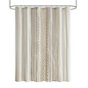 PAGED Global Aztec Cotton Shower Curtain, 72x72" Cotton Printed Shower Curtain with Tufted Chenille Trim, Boho Shower Curtain for Bathroom - 3 of 4