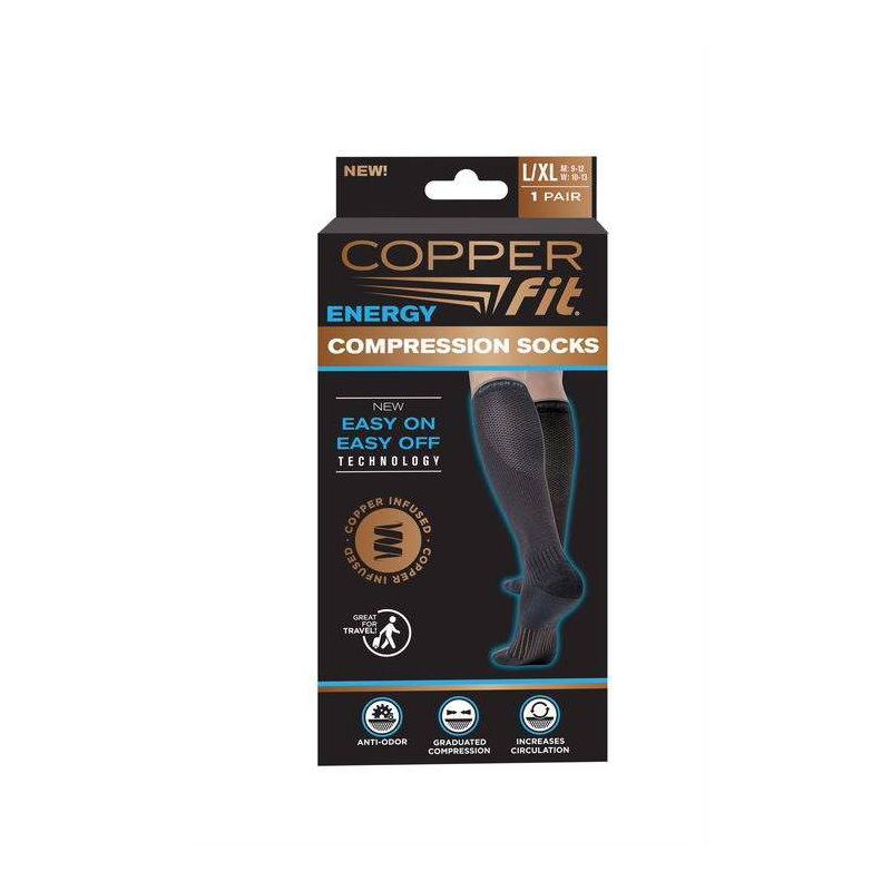 Copper Fit Compression Socks - L/XL, 1 of 9