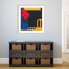 31" x 33" Tulips and Yellow Chair by Eithne Donne Wood Framed Wall Art Print - Amanti Art: Giclee Lithograph, Modern Decor - 4 of 4